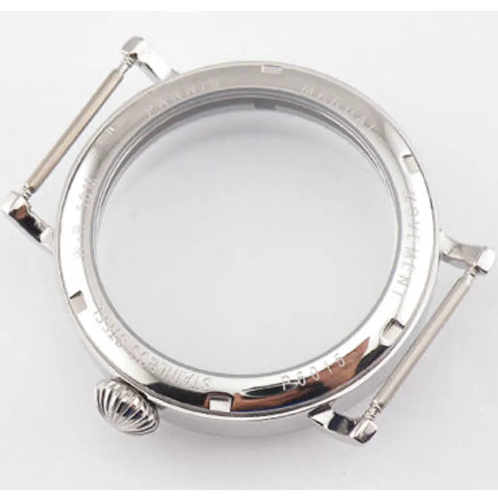 46mm Stainless Steel Watch Case for ETA 6497/6498 Movement Men’s Watch