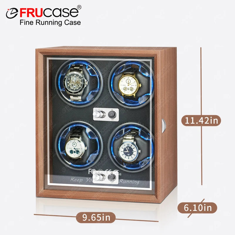UTHAI U01 Black Mechanical Watch Winder Box Motor Shaker Display Organizer