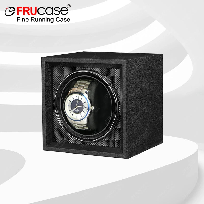FRUCASE Mini Automatic Watch Winder Compact Watch Box for Safes & Drawers